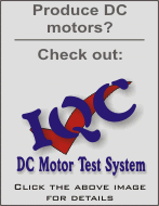 IQC DC - A production line testing system for DC Motors.