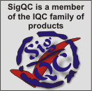 SigQC - A software system for production line testing.  IQC provides a complete system, hardware and software, for production line testing